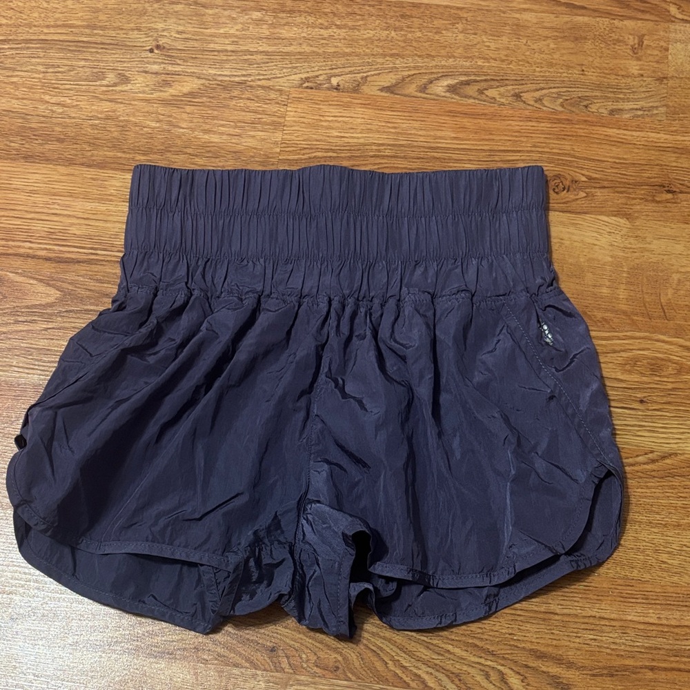FP Movement by Free People Navy High-Waist Athletic Shorts